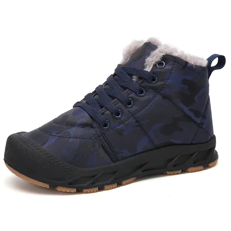 Children's Snow Boots with Warm Fleece for Outdoors